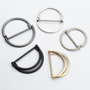 Wholesale Adjustable Zinc Alloy Metal Double D-ring Buckle for Handbags Bag Belt