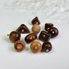OEM Service Eco Friendly Vintage Retro Natural Wood Shank Button for Clothing 
