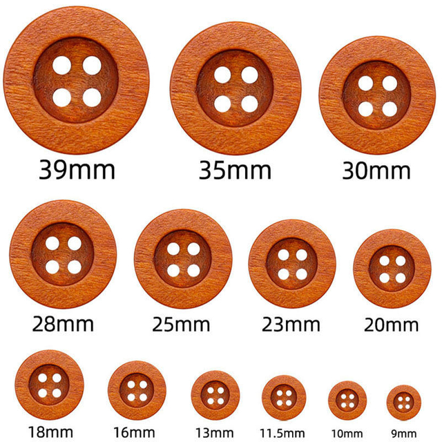 wooden Buttons