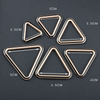 Wholesale With/Without Pin Adjustable Metal Hardware Triangle Belt Buckle