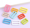 High Quality Thickening Colorful 3-way Plastic Buckle Adjustable Nylon Slide Buckle For Webbing