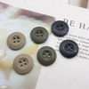 In Stock High Quality Sewing 4 Holes 18mm Resin Button for Camouflage Clothes