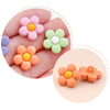 15mm 18mm Fancy Colorful Resin Floral Flower Shank Buttons for Kids Coat