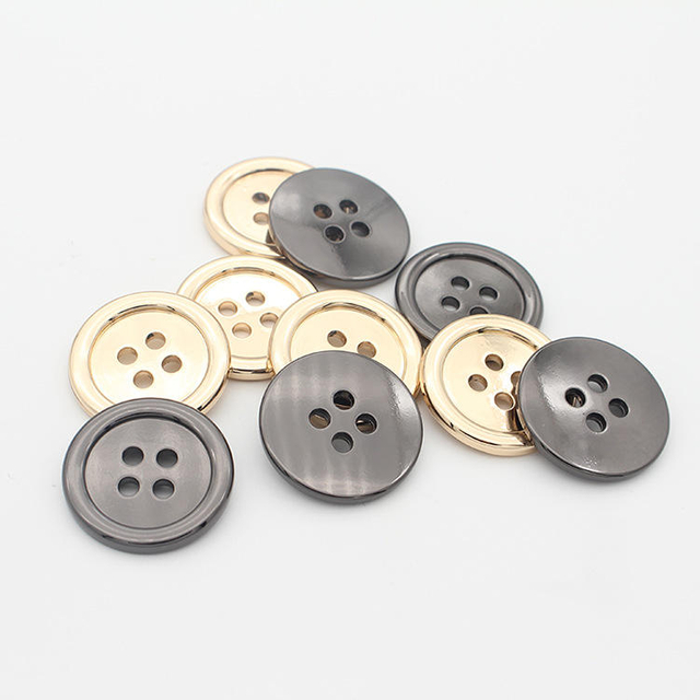 4 Holes Metal Button