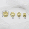 3D Ocean Style Irregular Shape Decorative Metal Shank Button for Clothing