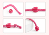 Wholesale Factory Price Adjustable Oval Shape Colorful Plastic Cord End Cap