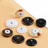 Factory Wholesale 2 Parts Resin Round Snap Fastener Sew on Plastic Snap Button for Clothing