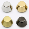 In Stock Bag Handbag Hardware Accessories Decorative Bucket Shape 10mm Screw Back Metal Stud Rivet
