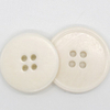 Button Factory in Stock High End White 4 Holes Real Bone Button for Clothing