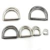 Custom Silver Handbag Alloy Customized Double D Ring Metal Buckles