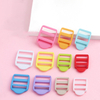 Inner Size 20mm 25mm Colorful Slides Buckle Colorful Ladder Lock Buckle for Strap