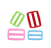 High Quality Thickening Colorful 3-way Plastic Buckle Adjustable Nylon Slide Buckle For Webbing