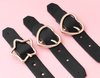 Fancy Decorative Removable Detachable No Sew Fashion Pu Leather Skirt Button for Women