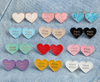 2 Parts Removable Instant Waist Tightener Jeans Adjust Heart Shape Buttons for Loose Pants