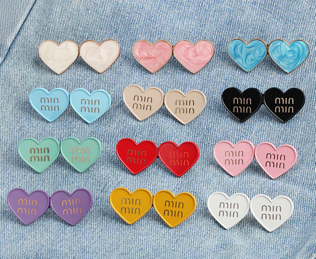 2 Parts Removable Instant Waist Tightener Jeans Adjust Heart Shape Buttons for Loose Pants