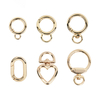 Hardware Accessories Wholesale Open Zinc Alloy Round Metal Spring O Ring Buckle for Bags