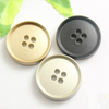New Design Decorative Round Sewing on 4 Holes Alloy Metal Button 