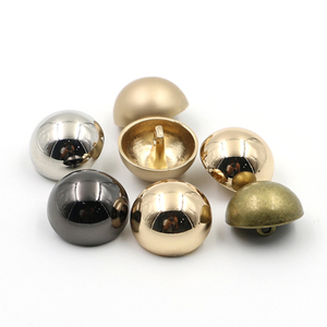 Factory Price Dome Mushroom Shape Metal Shank Button for Clothing