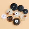 Factory Wholesale 2 Parts Resin Round Snap Fastener Sew on Plastic Snap Button for Clothing