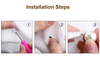 8mm 10mm 12mm 14mm 16mm Rivet Fashion DIY No Sew Pearl Buttons for Clothes