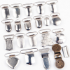Factory Wholesale Durable Metal Teeth Pacifier Suspender Strap Clip for Clothes Garment