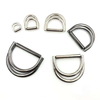 Custom Silver Handbag Alloy Customized Double D Ring Metal Buckles