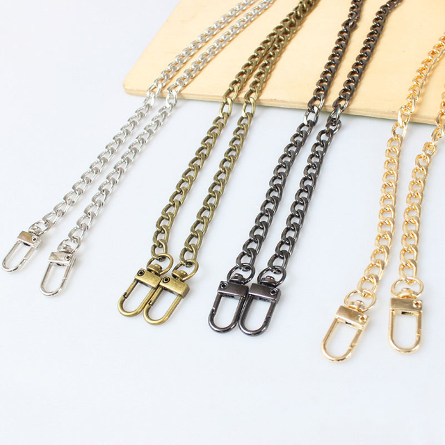 Bag Accessories Metal Bag Chain Strap Hardware Chain Strap Shoulder Straps for Bags Handbags Purse
