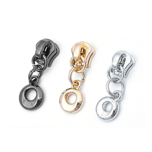 Custom Metal Zipper Puller Fix Zinc Alloy Zipper Slider for Sale
