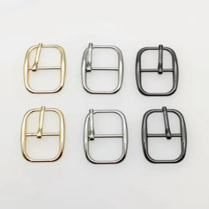 Small Size Durable Shoe Fastener Strap Buckle Vintage Metal Single Pin Buckle for Shoe