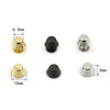 In Stock Bag Handbag Hardware Accessories Decorative Bucket Shape 10mm Screw Back Metal Stud Rivet