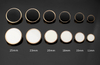High Quality Simple Style Fashion Decorative Round Metal Shank Button for Clothing
