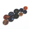 Colore personalizzato Multile dimensioni Mortana naturale Buffalo Ox Horn 4 foro per abito