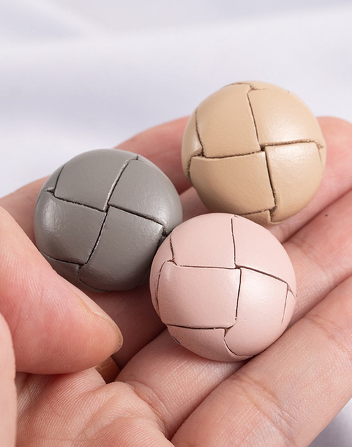 Leather Button