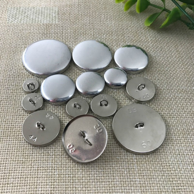 aluminum cap cover button