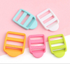 Inner Size 20mm 25mm Colorful Slides Buckle Colorful Ladder Lock Buckle for Strap