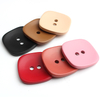 Custom Painting Spray Special Shape Square Round Coat Resin Sewing Buttons