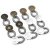 Wholesale Retractable Elastic Metal Adjustable Pant Jeans Button Extender 