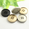 New Design Decorative Round Sewing on 4 Holes Alloy Metal Button 