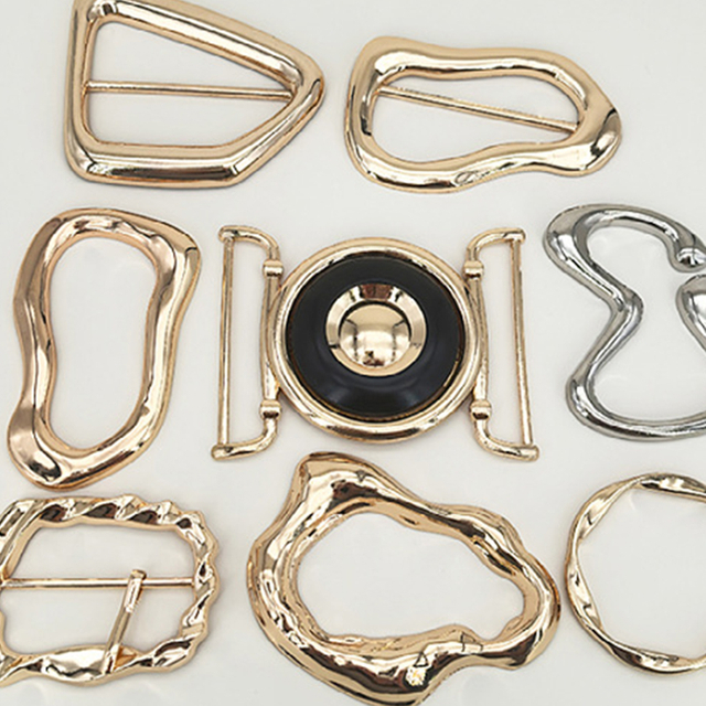 Multi Styles Irregular Shape Ocean Elements Decoration Metal Buckle 