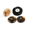 Factory Wholesale 2 Parts Resin Round Snap Fastener Sew on Plastic Snap Button for Clothing