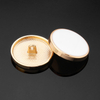 High Quality Simple Style Fashion Decorative Round Metal Shank Button for Clothing