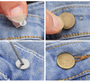 Wholesale 15mm 17mm 20mm Detachable Screw on Adjustable Removable Metal Jeans Button and Rivet