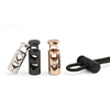 Wholesale Zinc Alloy Spring Cord Lock, Metal Drawstring Stopper for Sale