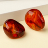 Wholesale Elegant Luxury Faux Jade Style Plastic Acrylic Loose Beads for Swimwear Beachwear Bikini Garment Accessories