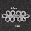 In Stock Gold SilverTraditional Pankou Handmade Chinese Frog Knot Button for Garment and Gift Box
