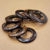 Custom Multi Size Natural Coconut Buckle Round Adjustable Slider Buckle for Garments