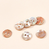 Customized Size Color 2-hole Sewing Abalone Shell Buttons For Clothing
