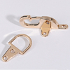 Wholesale Durable Zinc Alloy Lobster Buckle Metal Jacket Fireman Clasp Toggle Button for Garment and Bag