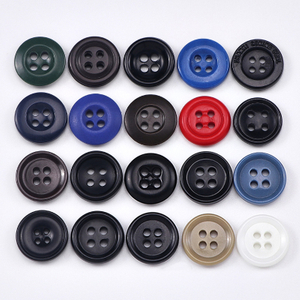 Bulk Durable 4-Holes 15mm Fireproof Eco-Friendly Urea Button for Suit Pant Garment