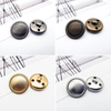 Custom Logo Brass Shank Button, Vintage Retro Sew On Metal Button for Uniform, Coat, Jacket & Blazer